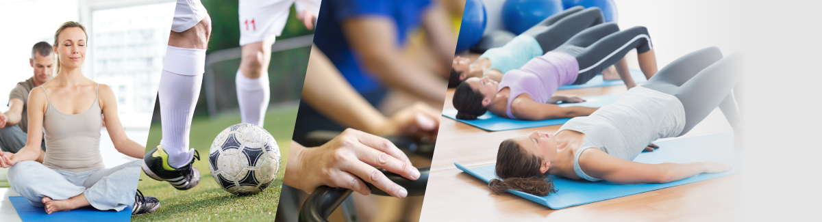 Fotos verschiedener Sportarten